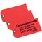 Avery Tags, Shipping, #5, Plain, Red AVE12345 - alternate 3